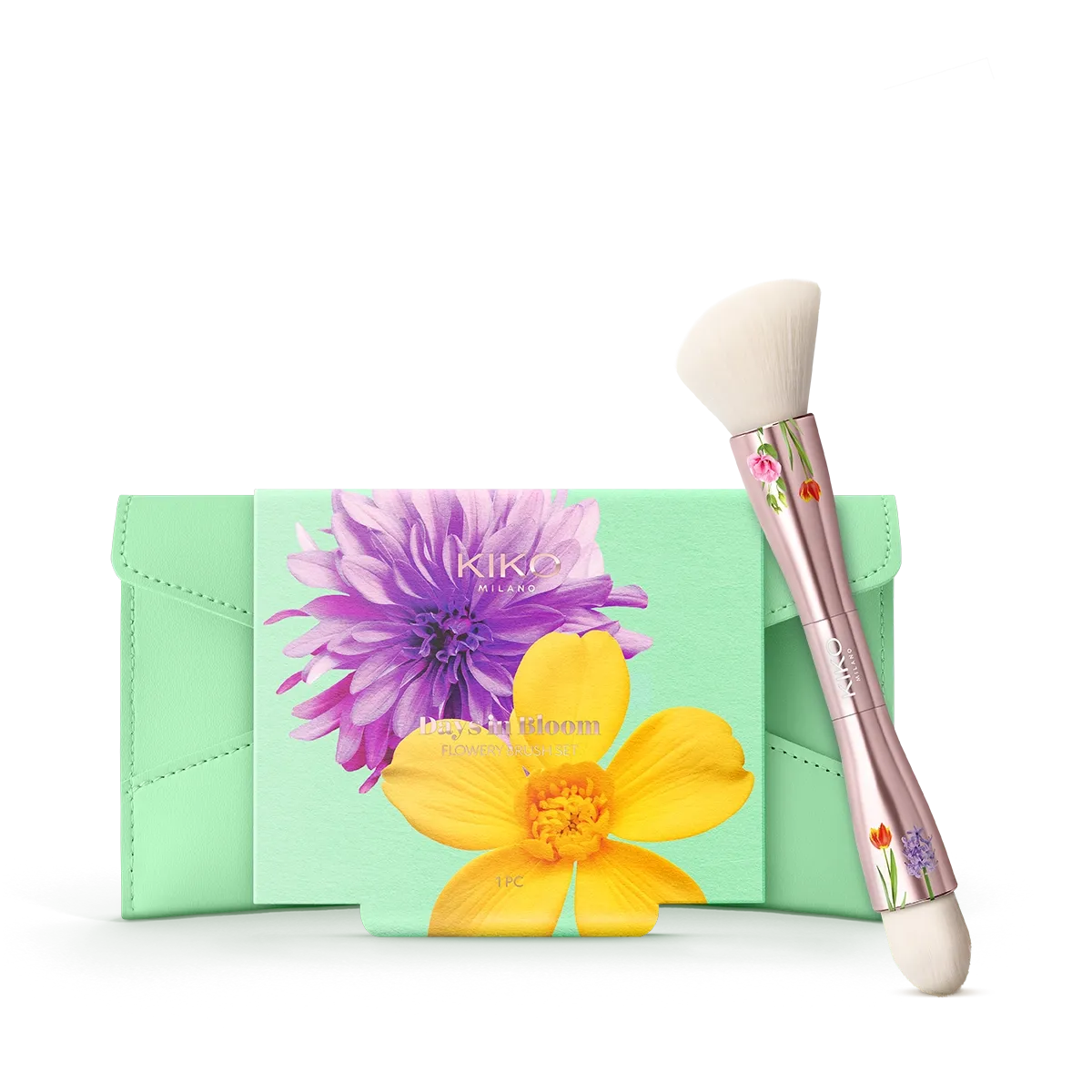 Conjunto Presente Pincéis Florais - Imagem 2